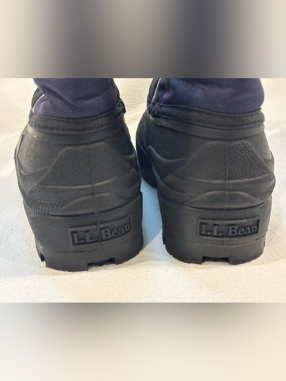 L.L. Bean Kids' Northwoods Boots - Black & Navy NEW NEVER WORN! - Picture 4 of 9